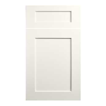 white shaker kitchen cabinet door panel with recessed center design by VIC Cabinet