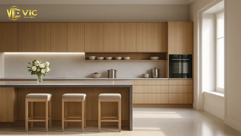 White-oak Melamine Flat Door - Image 6