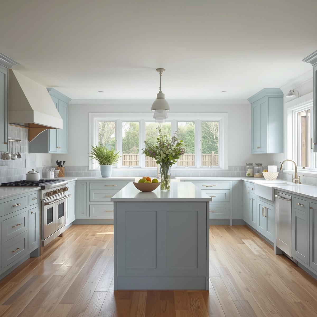 Airy Light Blue Shaker - VIC Cabinet