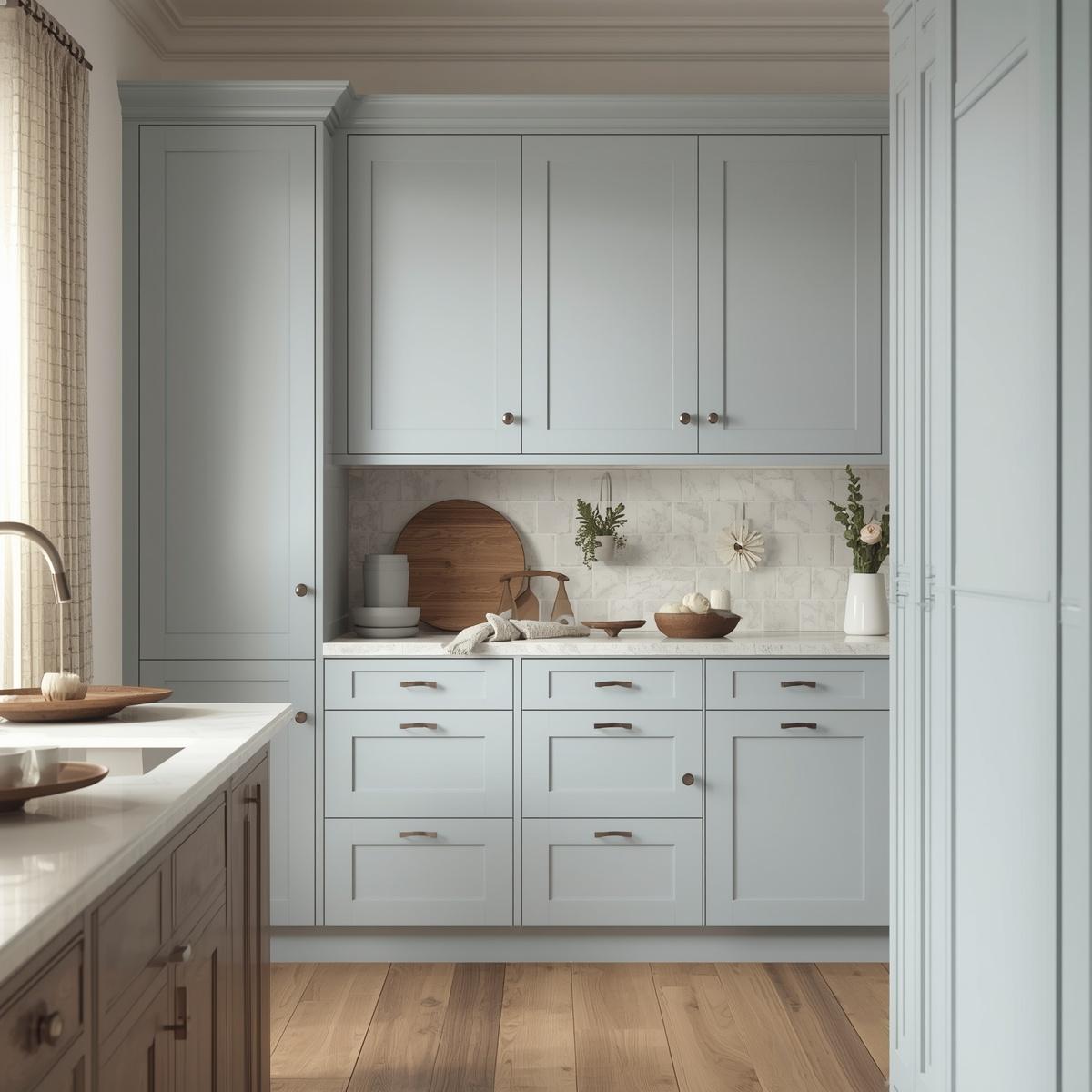 Airy Light Blue Shaker - VIC Cabinet