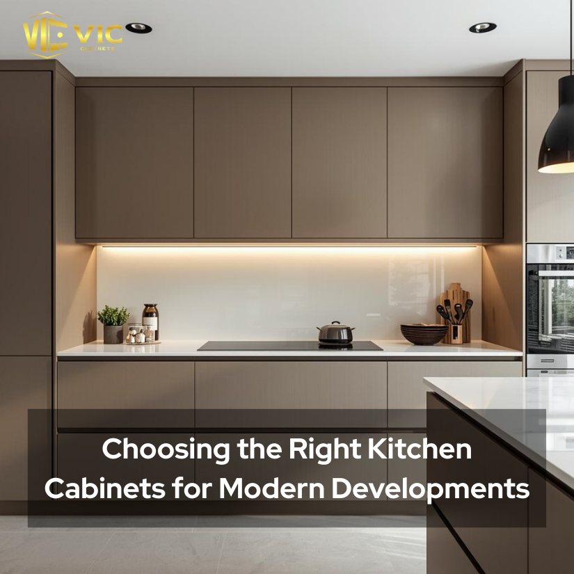 Choosing the Right Kitchen Cabinets for Modern Developments - VIC Cabinet
