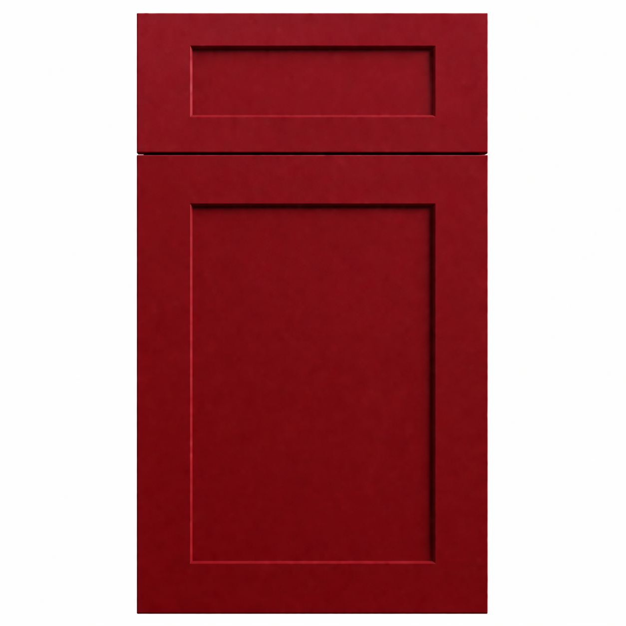 Red Shaker - VIC Cabinet
