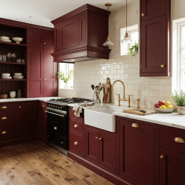 Red Shaker - VIC Cabinet
