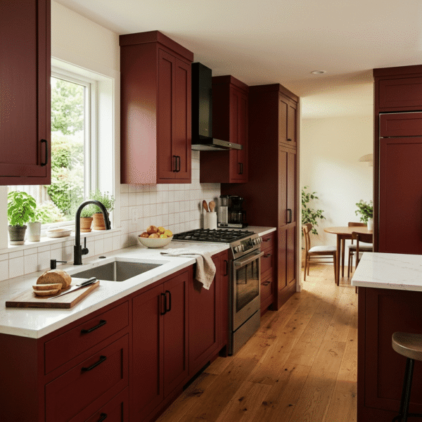 Red Shaker - VIC Cabinet